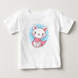 Niedlich Kitty Baby T-shirt