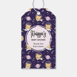 Niedlich Kitty Cat Astronauts Pattern Event Vielen Geschenkanhänger