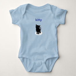 Niedlich Kitty Cat Baby Bodysuit Strampler