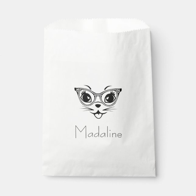 Niedlich Kitty Cat Geschenktütchen (Vorderseite)