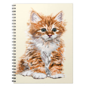 Niedlich Kitty Notizblock