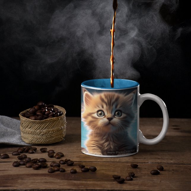 Niedlich Kitty Version 27 Tasse (Kitty 7 Salvador Dali Coffee Mug)
