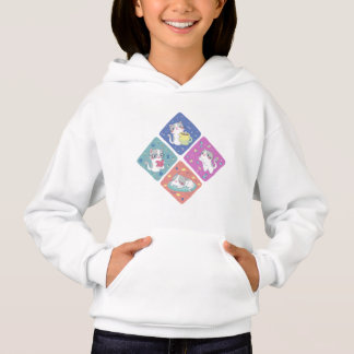 Niedlich Kitty's Besetzte Tagesdarstellung Hoodie