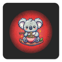 Niedlich Koala aß Ramen