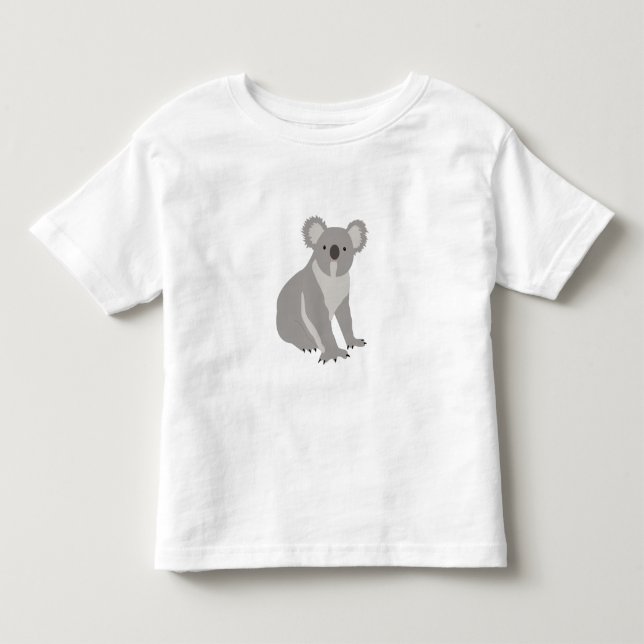Niedlich Koala Australian Animal Kleinkind T-shirt (Vorderseite)