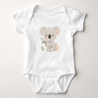 Niedlich Koala Baby Jersey Bodysuit Baby Strampler