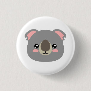 Niedlich Koala Button
