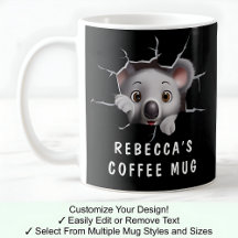 Niedlich Koala in einer Tasse! Neuheit für Koala L