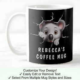 Niedlich Koala in einer Tasse! Neuheit für Koala L Kaffeetasse