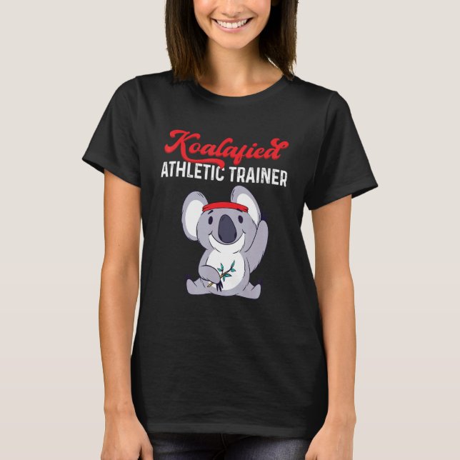 Niedlich Koala Koalafied Athletic Trainer Cardio K T-Shirt (Vorderseite)