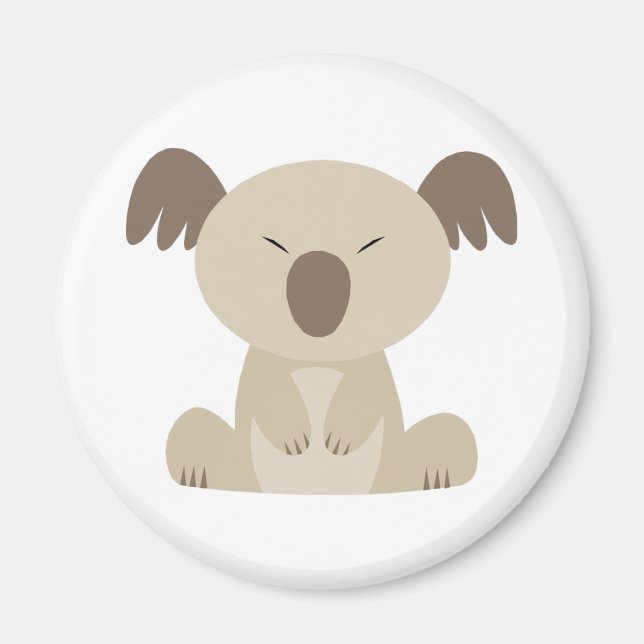 Niedlich Koala Magnet (Vorne)