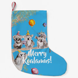 Niedlich Koala Merry Koalamus Strumpf Kleiner Weihnachtsstrumpf