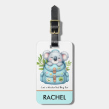 Niedlich Koala Reisende Personalisiert Kinder Gepä