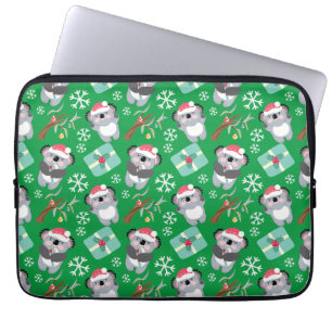 Niedlich Koala Weihnachten Laptopschutzhülle