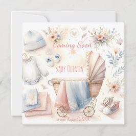 Niedlich kommende Ankündigung Einladung