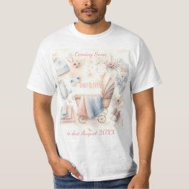 Niedlich kommende Ankündigung Einladung T-Shirt
