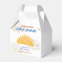 Niedlich kommt hier die Sonnenschirm-Babydusche