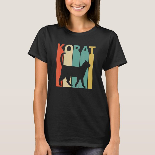 Niedlich Korat Cat T-Shirt (Vorderseite)