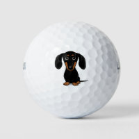 Niedlich Kurzhaar Schwarz und Tan Dackel Hund