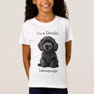 Niedlich Labradoodle Puppy - Ich bin Doodle! Kind T-Shirt