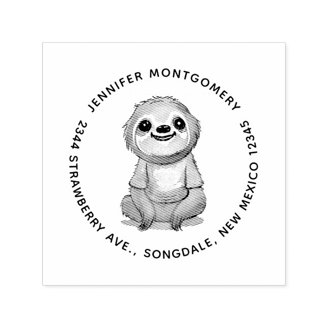 Niedlich Lächelnde Schlampe Tragen eines Shirts mi Permastempel (Design)