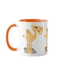 Niedlich Lächelnder Cartoon Camel
