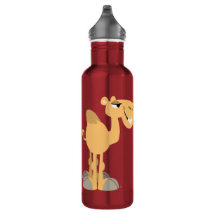 Niedlich Lächelnder Cartoon Camel Trinkflasche