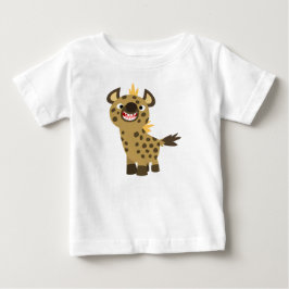 Niedlich Lächelnder Cartoon Hyena Baby T - Shirt