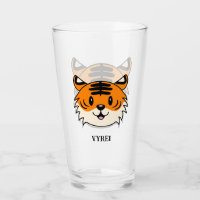 Niedlich Lächelnder Cartoon Tiger