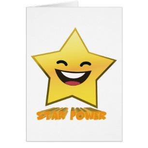 Niedlich lachend Smiling Star Power