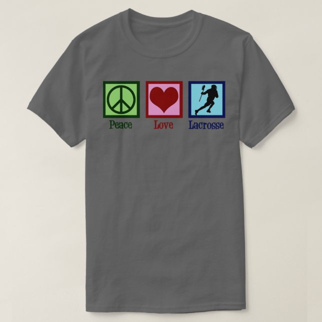 Niedlich Lacrosse T-Shirt (Design vorne)
