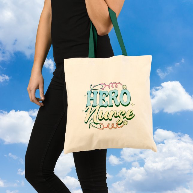 Niedlich Leaf Green HERO NURSE Tragetasche (Von Creator hochgeladen)