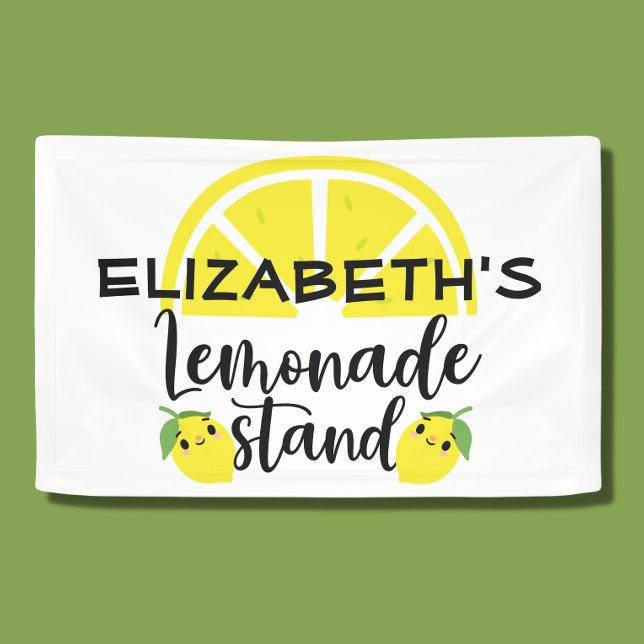 Niedlich Lemon Lemonade Stand Banner (Von Creator hochgeladen)