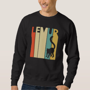Niedlich Lemur Animal Sweatshirt