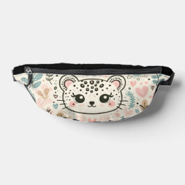 Niedlich Leopard Bauchtasche