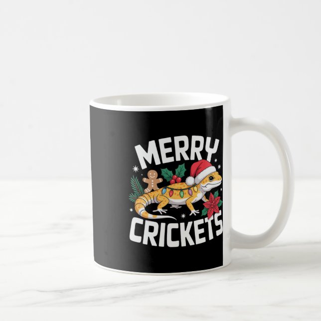 Niedlich Leopard Gecko Christmas Pub Kaffeetasse (Rechts)
