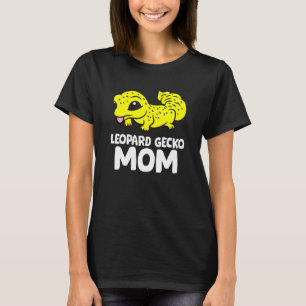 Niedlich Leopard Gecko Mama Reptile Gecko Tierleop T-Shirt