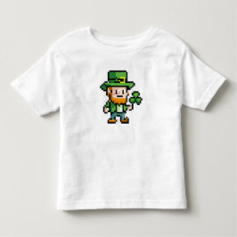 Niedlich Leprechaun Kleeblatt Lucky St. Patrick's  Kleinkind T-shirt