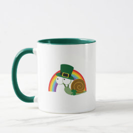 Niedlich Leprechaun Snail Tasse