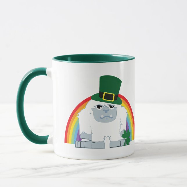 Niedlich Leprechaun Yeti Tasse (Links)