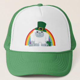 Niedlich Leprechaun Yeti Truckerkappe