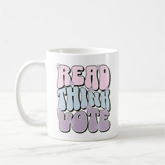 Niedlich lesen Think Vote Präsidentschaftswahl 202 Kaffeetasse