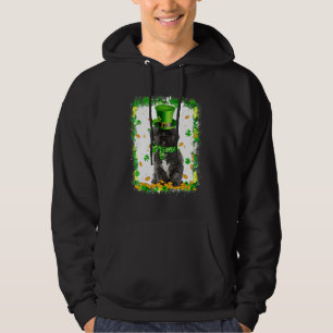 Niedlich Lhasa Apso Dog St Patricks Day Irish Klee Hoodie