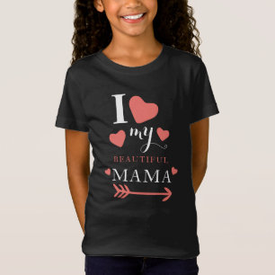 Niedlich Liebe meine schöne Mama T-Shirt