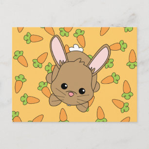 Niedlich Lil' Bunny Postkarte