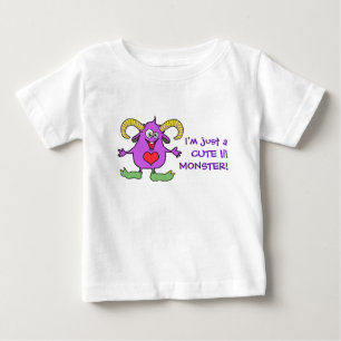 Niedlich Lil Monster! Baby T-shirt