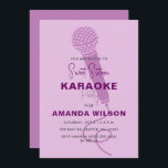 Niedlich Lila Sweet 16 Geburtstag Karaoke Party Einladung<br><div class="desc">Niedlich Lila Sweet 16 Geburtstag Karaoke Party Einladung</div>