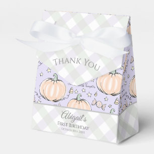 Niedlich Lila Sweet Little Pumpkin Halloween & Fal Geschenkschachtel