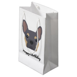 Niedlich Lilac und Tan French Bulldog zum Geburtst Kleine Geschenktüte
