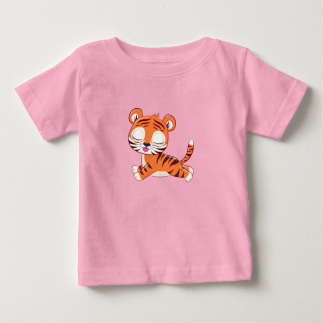 Niedlich Lion Baby T - Shirt (Vorderseite)